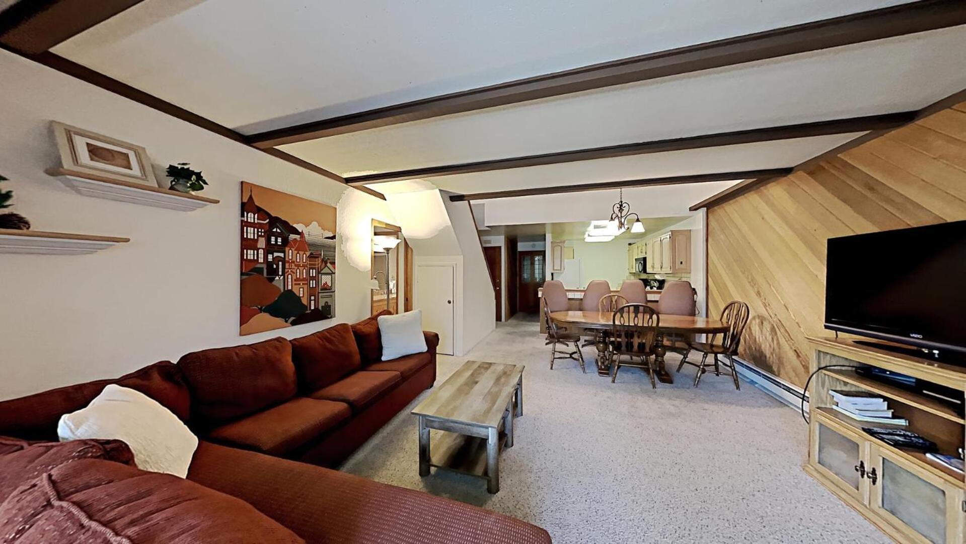 Slopeside 1849 - Comfortable 3 Bedroom With Full Kitchens * Mammoth Lakes